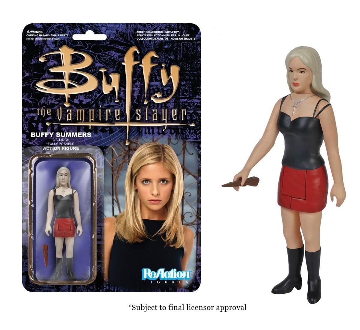 Buffy the Vampire Slayer 3 3/4"H BUFFY ReAction Figure