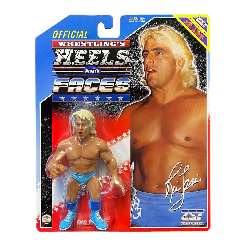 WWE Ric Flair 4 1/2"H Wrestling's Heels and Faces LIMITED EDITION Action Figure