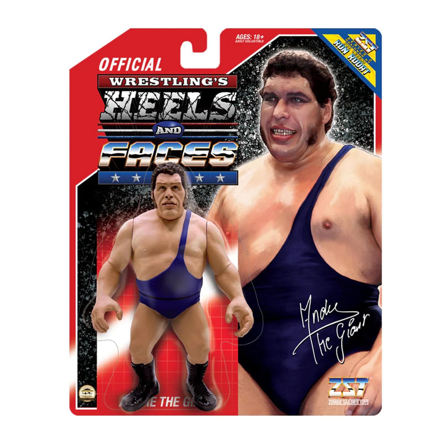 WWE Andre the Giant 4 1/2"H Wrestling's Heels and Faces Series 2 Action Figure