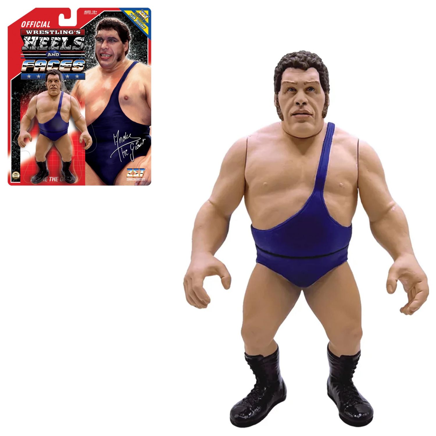 WWE Andre the Giant 4 1/2"H Wrestling's Heels and Faces Series 2 Action Figure