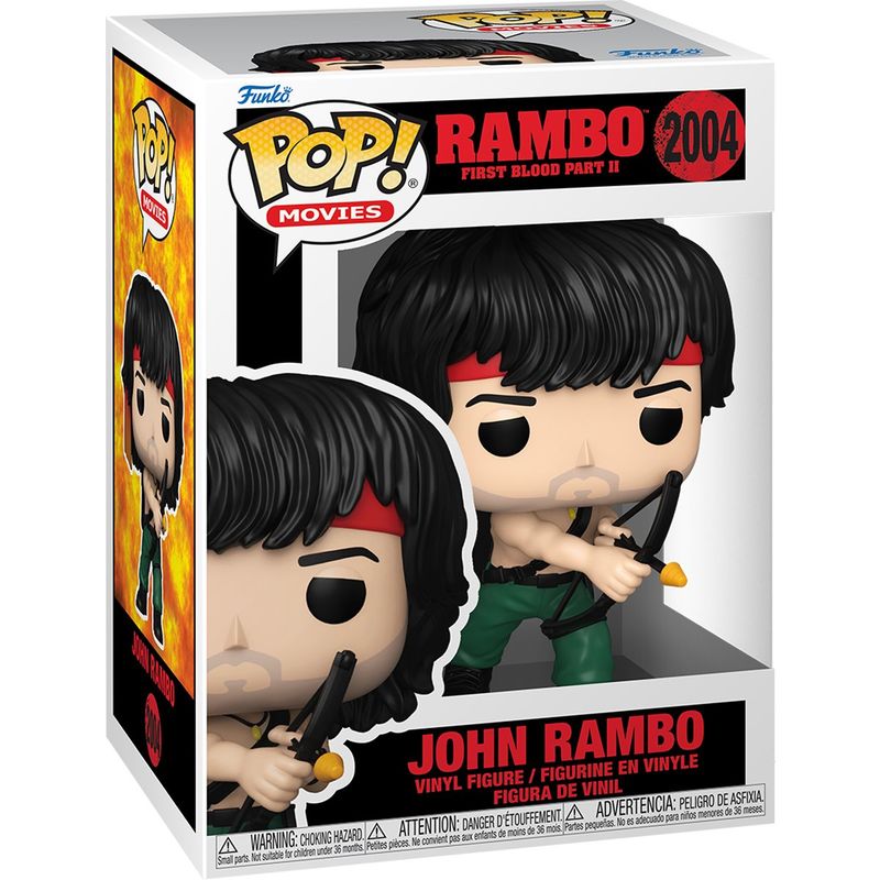 Rambo: First Blood Part II John Rambo POP! Movies Vinyl Figure #2004
