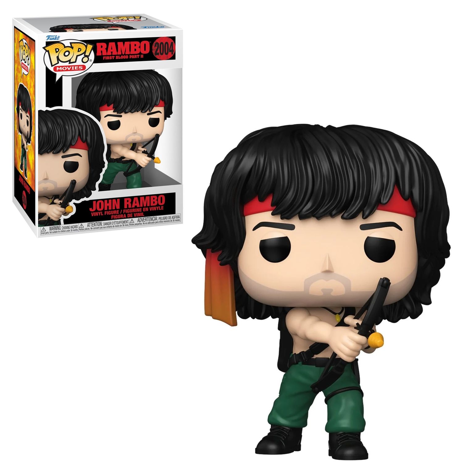Rambo: First Blood Part II John Rambo POP! Movies Vinyl Figure #2004