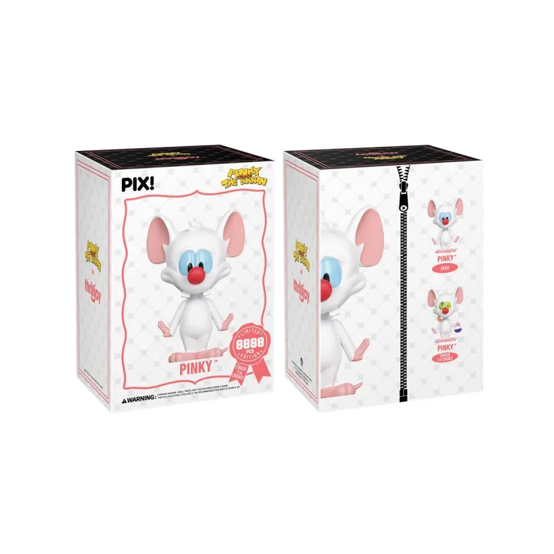 Pinky and the Brain - Pinky Smiling / Dizzy PIX! Vinyl Figure *CHANCE OF CHASE*