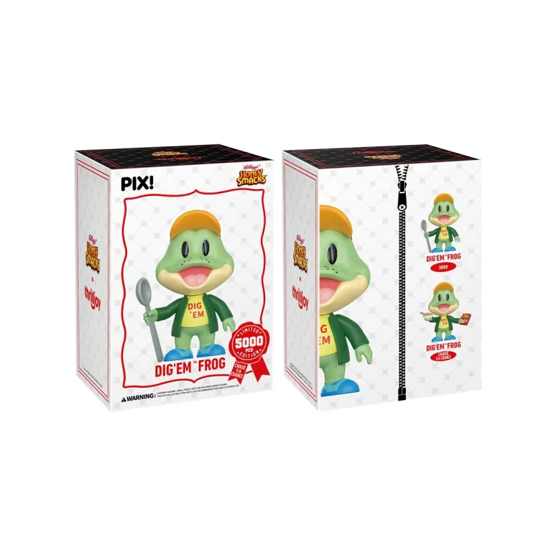 Kellogg's Dig 'Em Frog PIX! Vinyl Figure *CHANCE OF CHASE*