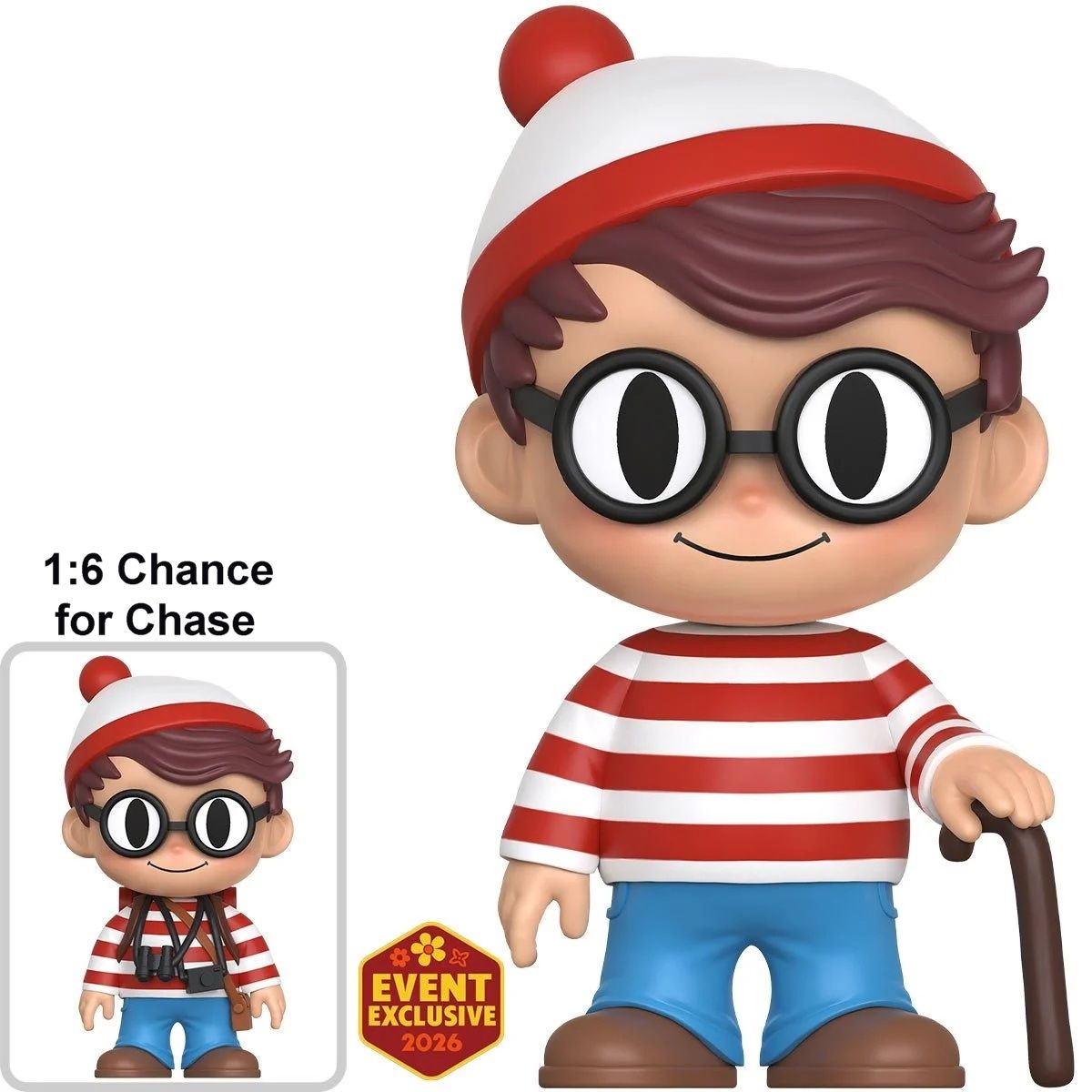 Where's Waldo PIX! Vinyl Figure *CHANCE OF CHASE*