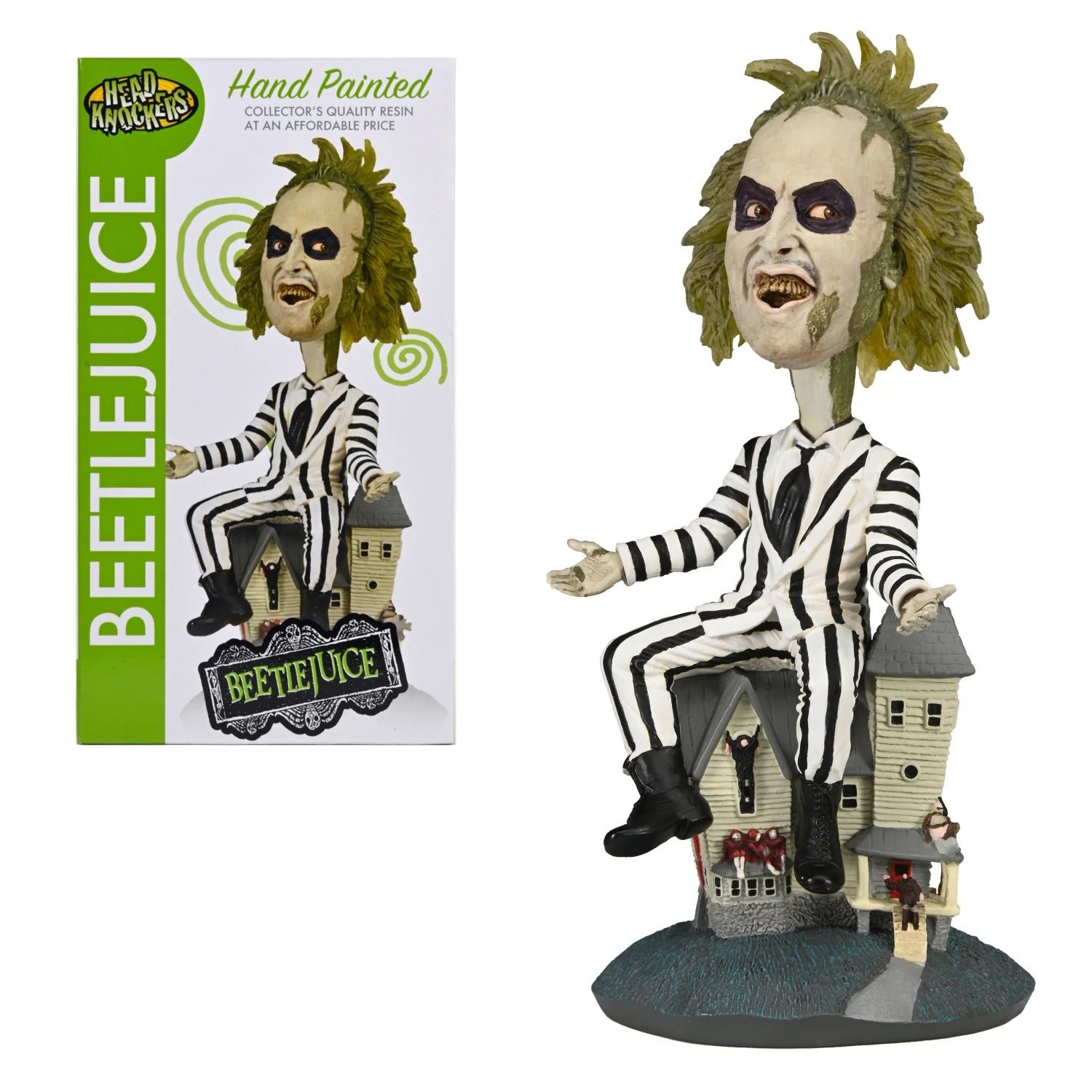Beetlejuice 6"H Head Knockers Bobblehead Doll