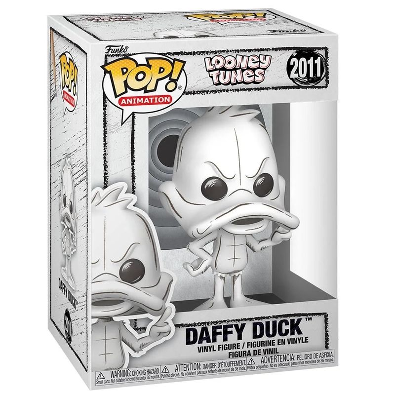 Looney Tunes 4 1/4"H Daffy Duck Wave 6 POP! Animation Vinyl Figure #2011 - Sketched