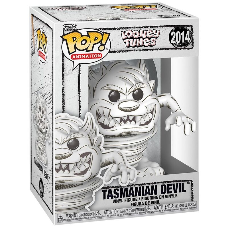 Looney Tunes 4"H Tasmanian Devil Wave 6 POP! Animation Vinyl Figure #2014 - Sketched