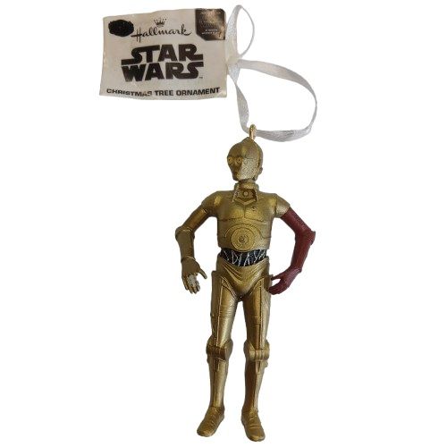 Star Wars C-3PO 3"H PVC Hallmark Christmas Tree Ornament