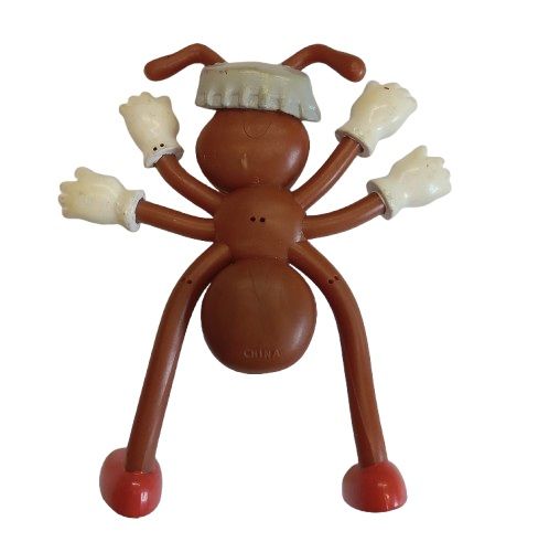 Heinz Ant 4"H Rubber Bendable Figure