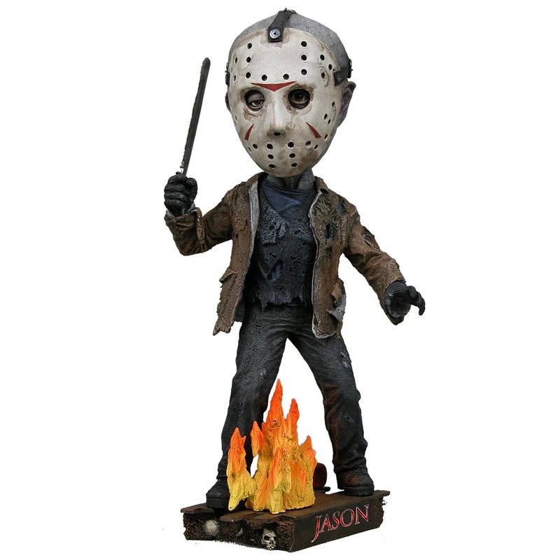 Friday the 13th Jason Voorhees 7"H Head Knockers Bobblehead Doll - Freddy vs. Jason