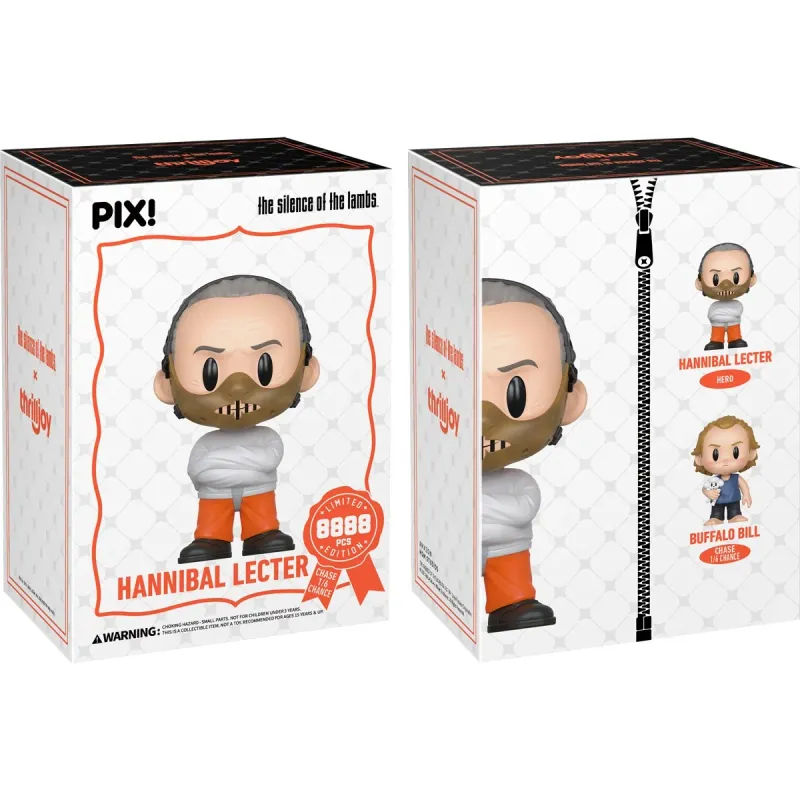 The Silence of the Lambs Hannibal Lechter PIX! Vinyl Figure *CHANCE OF CHASE Buffalo Bill*