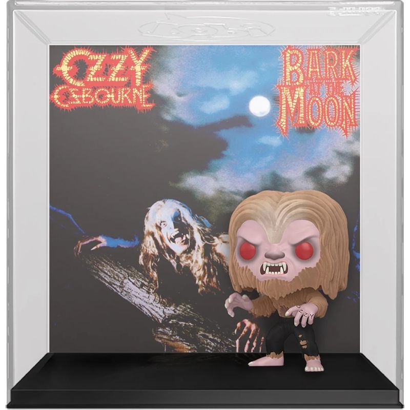 Ozzy Osbourne "Bark at the Moon" FLOCKED POP! Albums #60 Vinyl Figure
