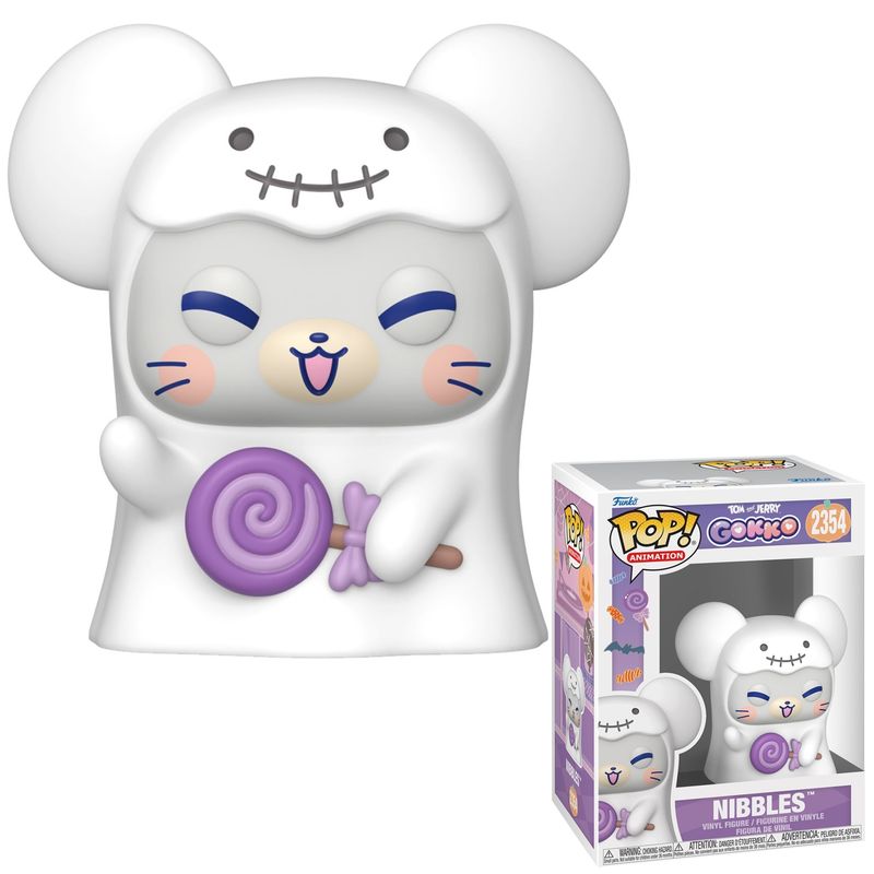 Tom &amp; Jerry 3 3/4"H NIBBLES Gokko Halloween POP! Animation Vinyl Figure #2353