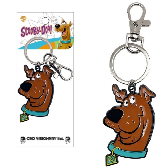 Scooby-Doo Enameled Metal Keychain
