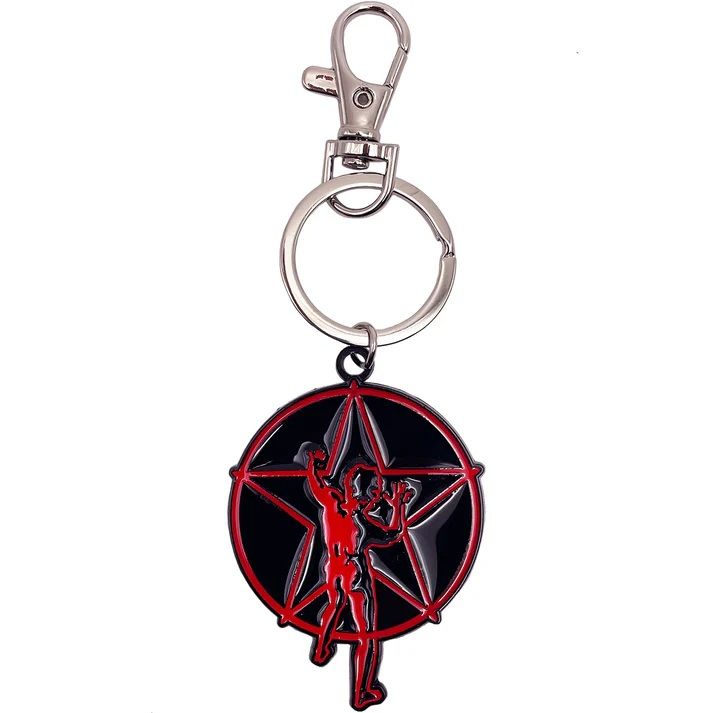 RUSH Starman Enameled Metal Keychain