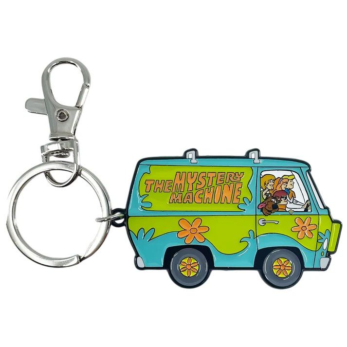 Scooby-Doo Mystery Machine Enameled Metal Keychain