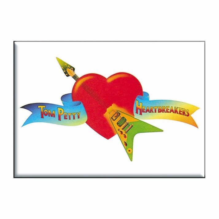 Tom Petty and the Heartbreakers Logo LARGE Metal Magnet