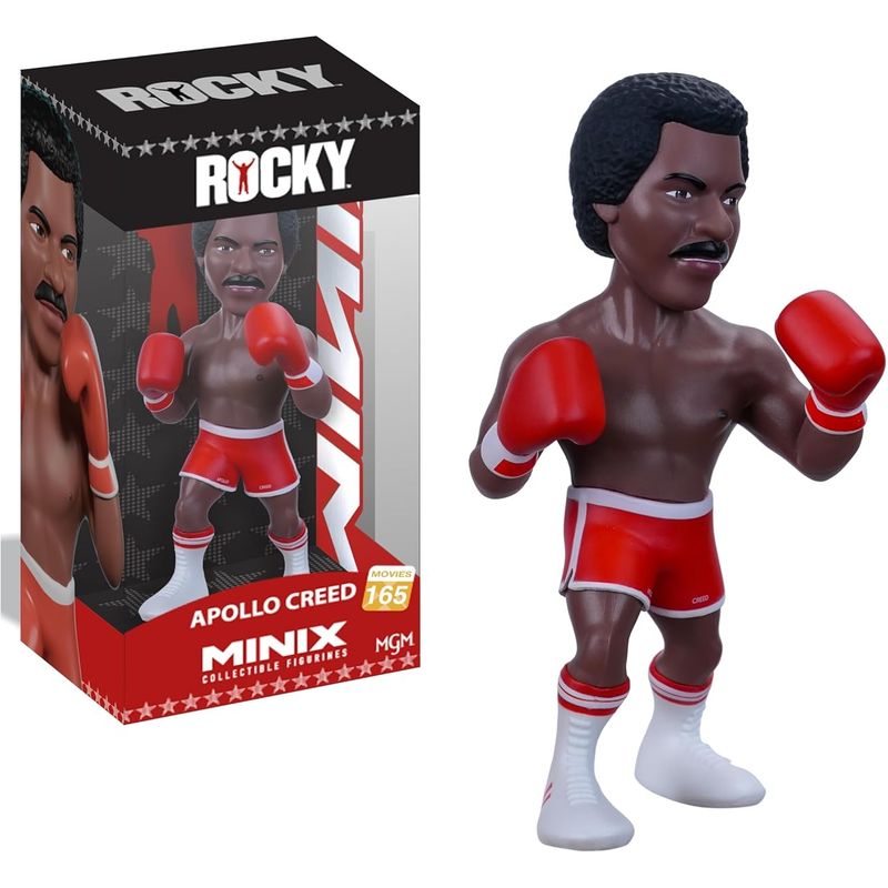 Rocky II - Apollo Creed 4 3/4"H Red Shorts Collectible Vinyl Figure #165 from MINIX