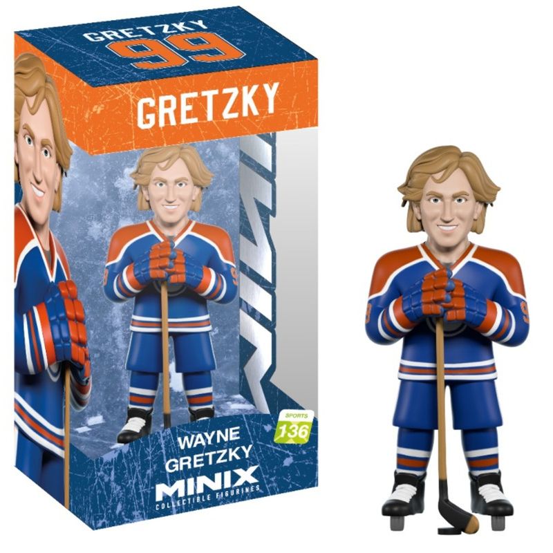 NHL Wayne Gretzky 4 3/4"H Collectible Vinyl Figure #136 from MINIX