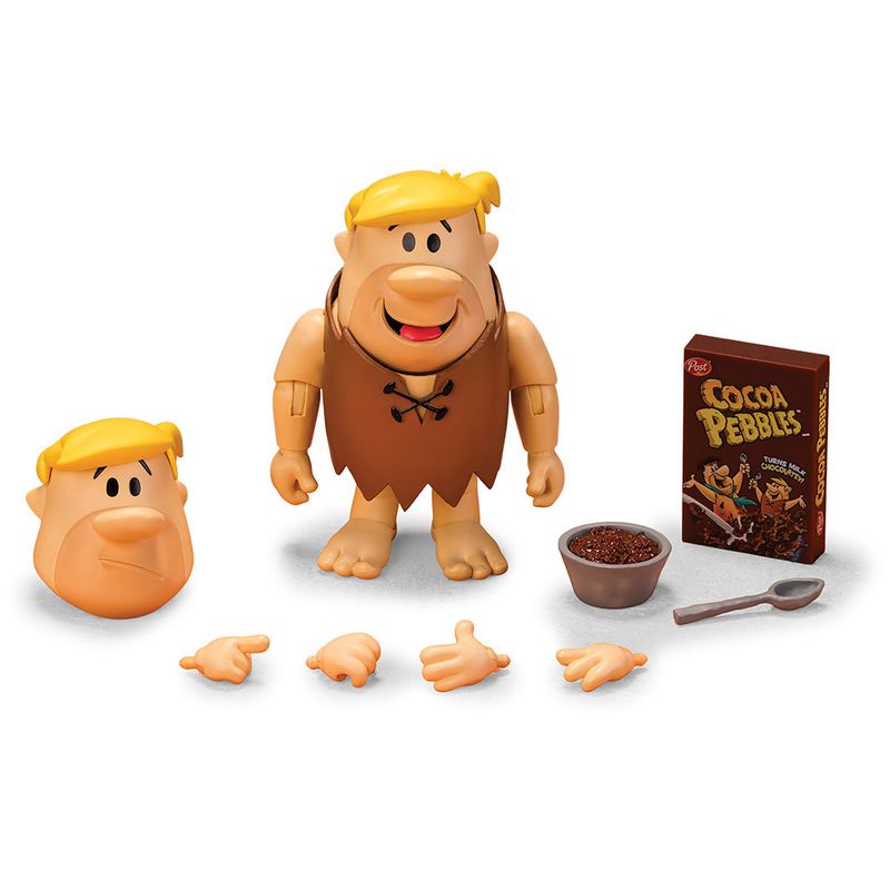 Flintstones Barney Rubble with Cocoa Pebbles 1:12 Scale Action Figure
