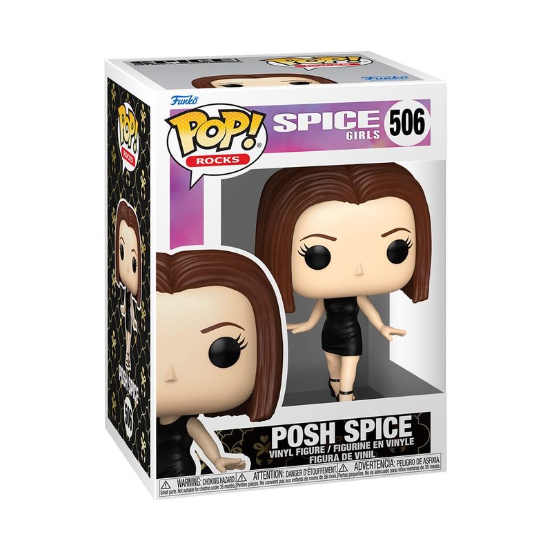 Spice Girls Wannabe Posh Spice 4 1/4"H POP! Rocks Vinyl Figure #506