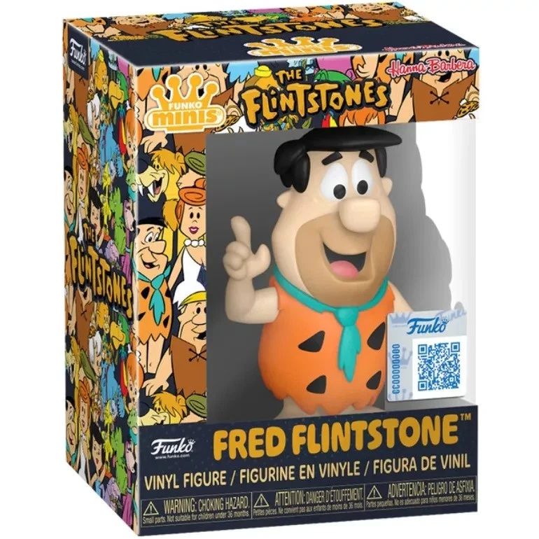 Flintstones Fred Flintstone Funko Minis Vinyl Figure