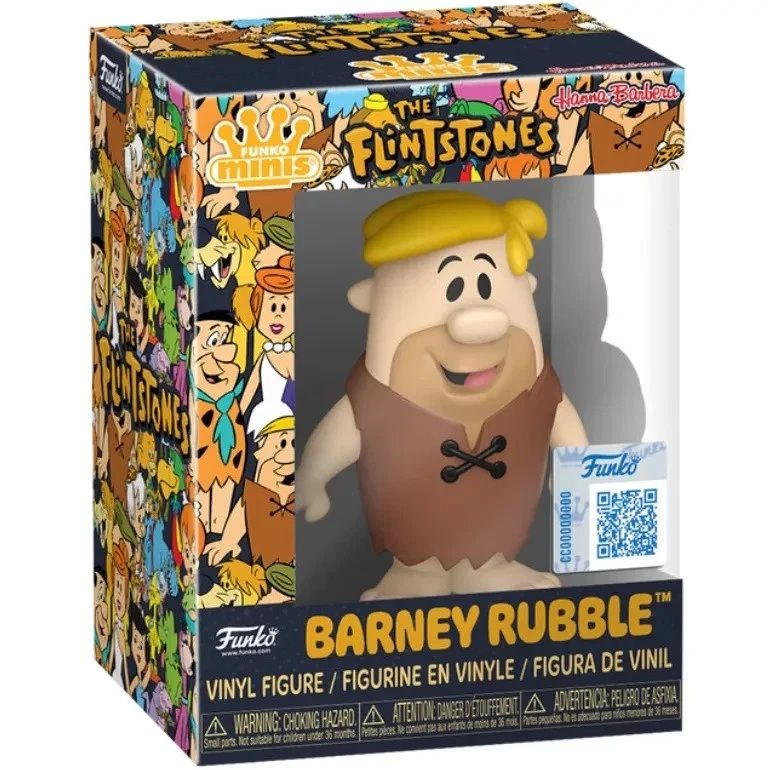 Flintstones Barney Rubble Funko Minis Vinyl Figure