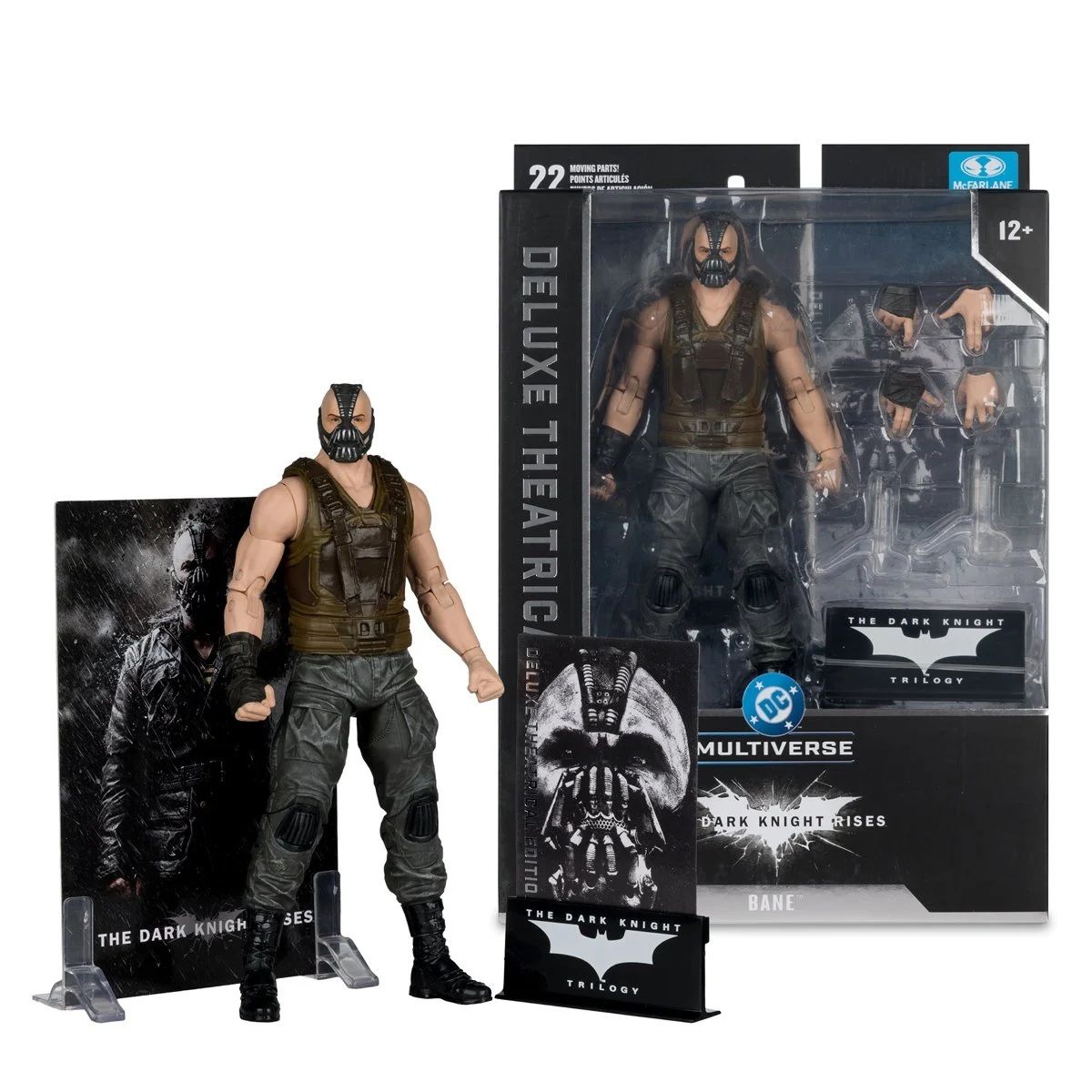 Batman: The Dark Knight Rises Bane 7"H Action Figure by McFarlane - DC Multiverse Deluxe Theatrical Edition Wave 3