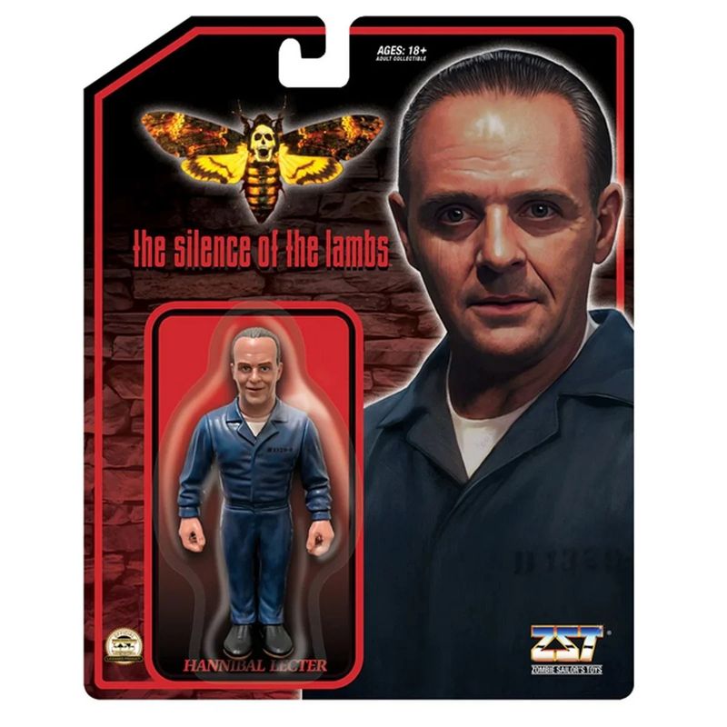 Silence of the Lambs Hannibal Lechter 4 1/2"H Heels and Faces Action Figure