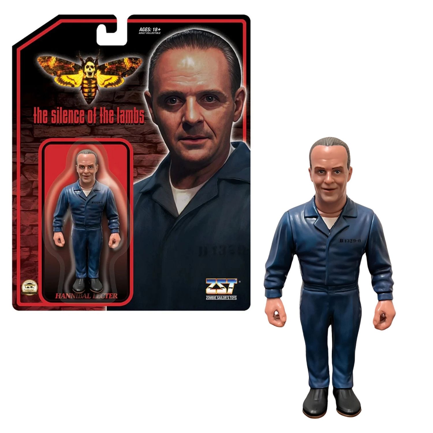 Silence of the Lams Hannibal Lechter 4 1/2"H Heels and Faces Action Figure