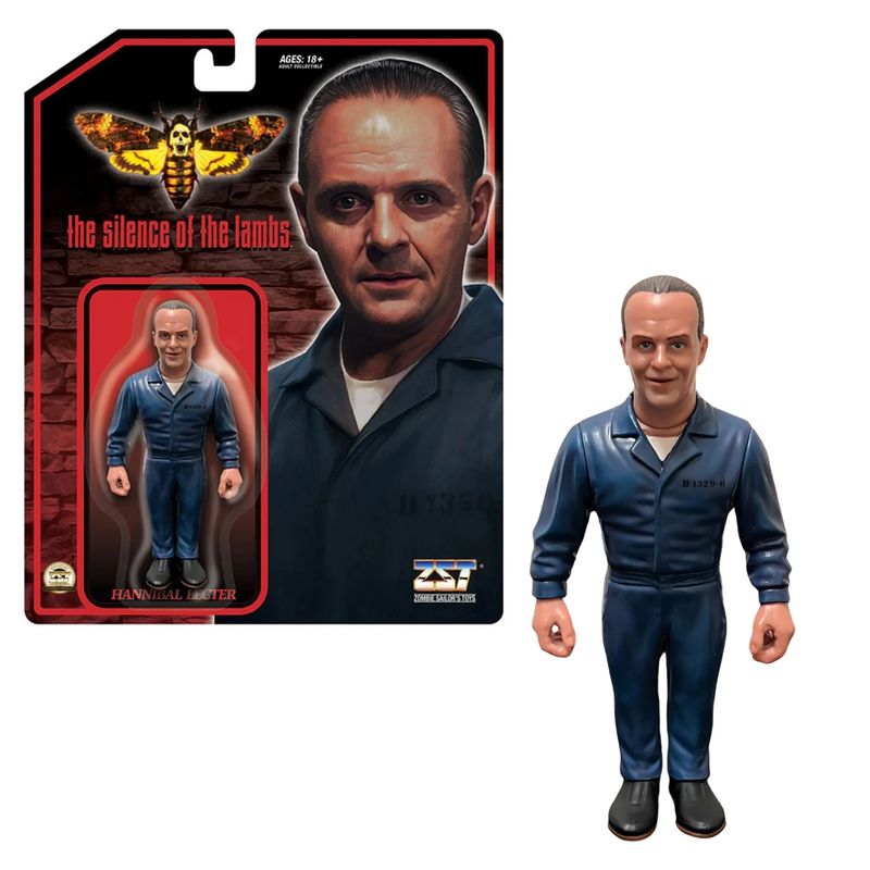 Silence of the Lambs Hannibal Lechter 4 1/2"H Heels and Faces Action Figure