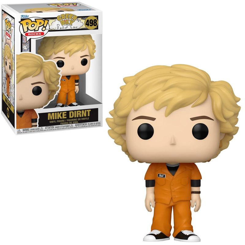 Green Day Mike Dirnt Basket Case 4 1/4"H POP! Rocks Vinyl Figure #498