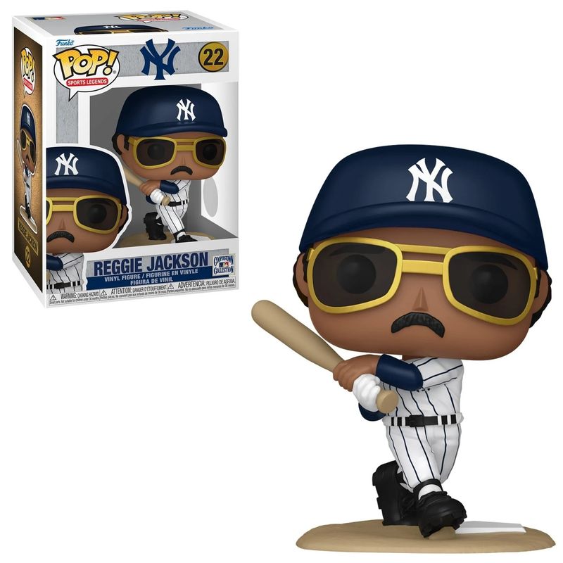 MLB Reggie Jackson New York Yankees 4"H POP! Sports Legends Vinyl Figure #22