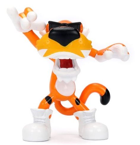 Cheetos 2 1/2"H Chester Cheetah Metalfigs Die-Cast Figure - Mouth Open