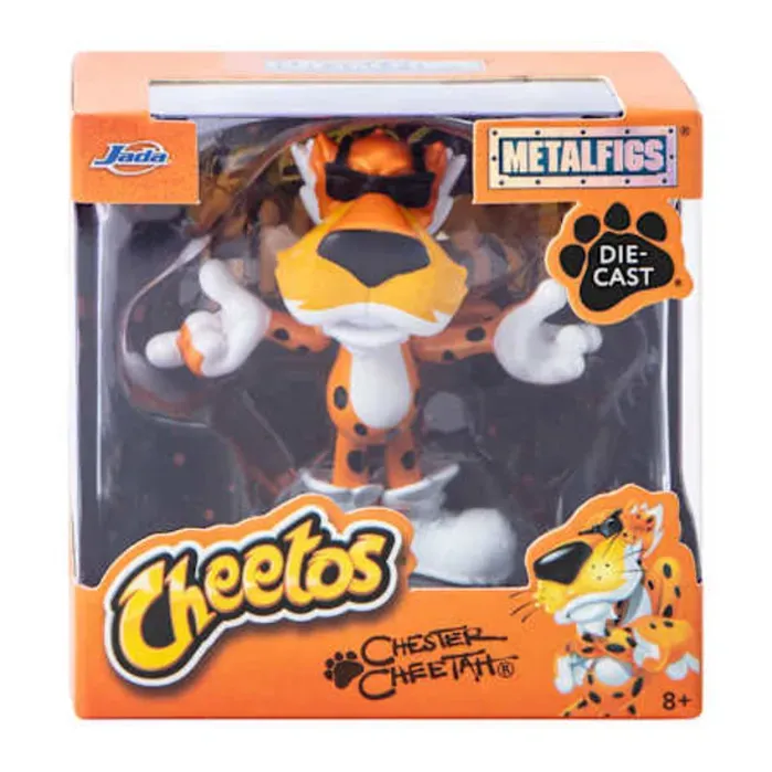 Cheetos 2 1/2"H Chester Cheetah Metalfigs Die-Cast Figure - Arms Open