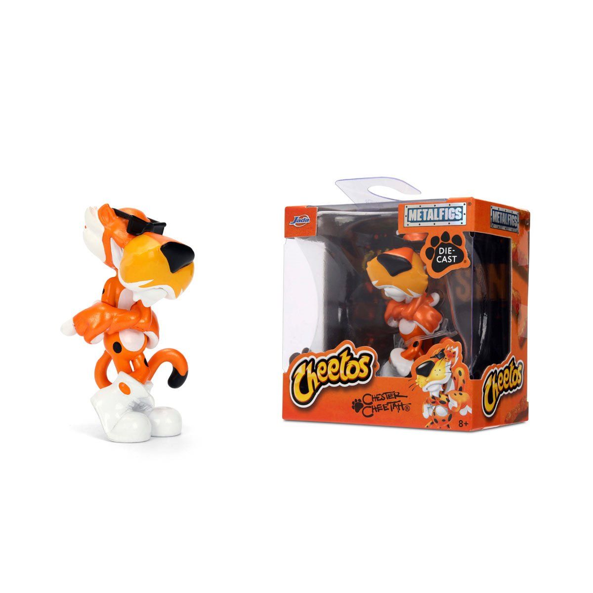 Cheetos 2 1/2"H Chester Cheetah Metalfigs Die-Cast Figure - Arms Crossed