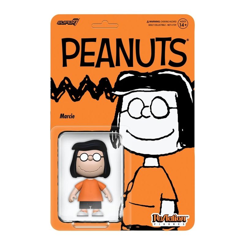 Peanuts 3 3/4"H Marcie ReAction Figure