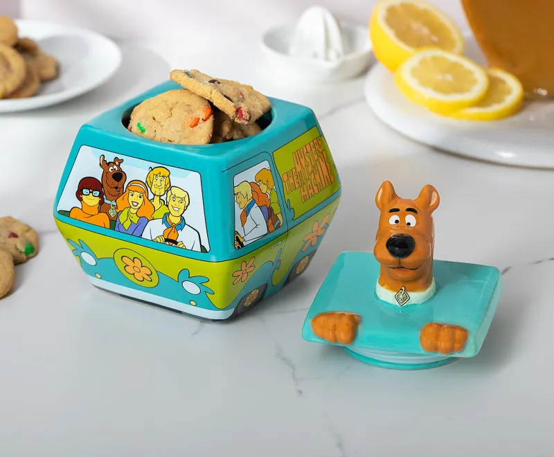Scooby-Doo Mystery Machine Ceramic Cookie Jar / Treat Jar