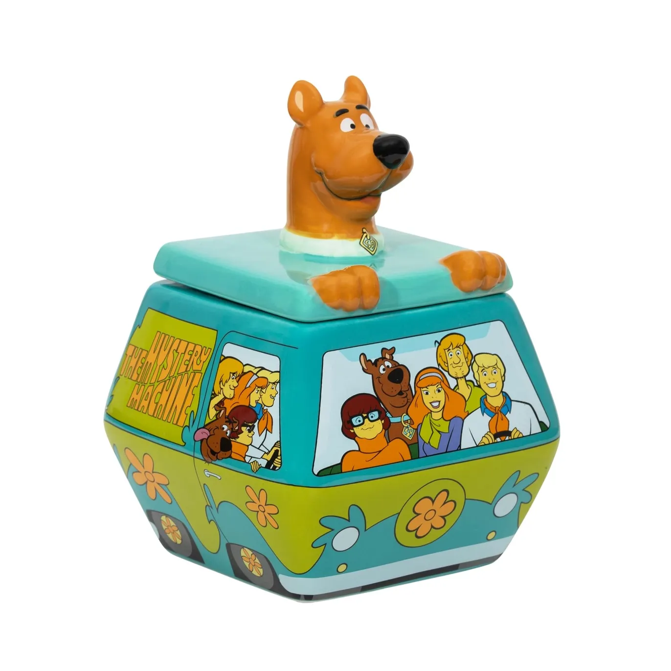 Scooby-Doo Mystery Machine Ceramic Cookie Jar / Treat Jar