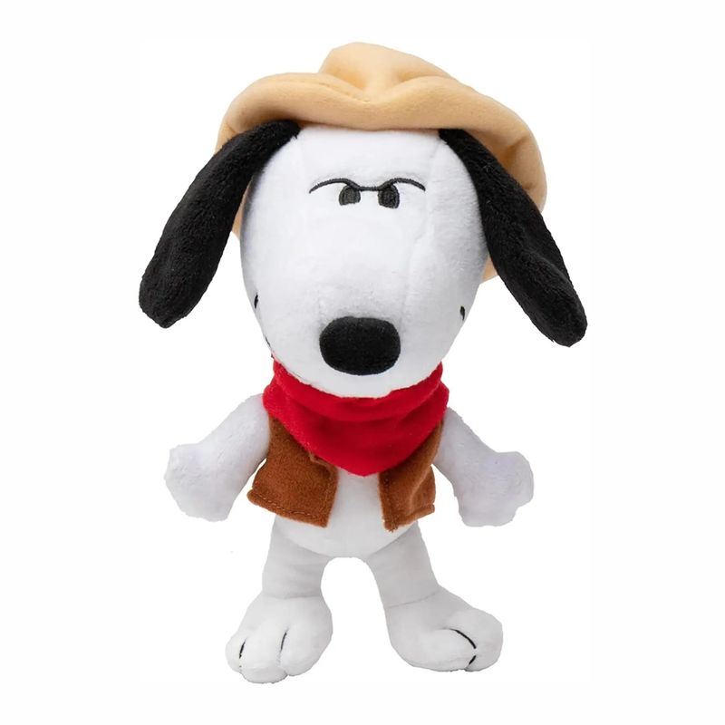 Snoopy 7 1/2"H Cowboy Plush