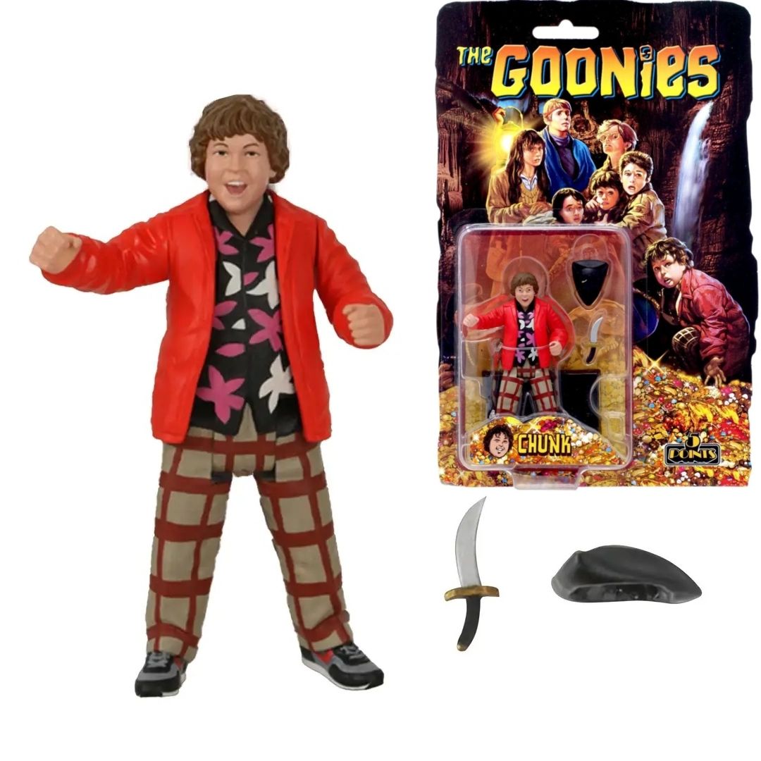 The Goonies 3 3/4"H CHUNK 5 Points Action Figure by Mezco
