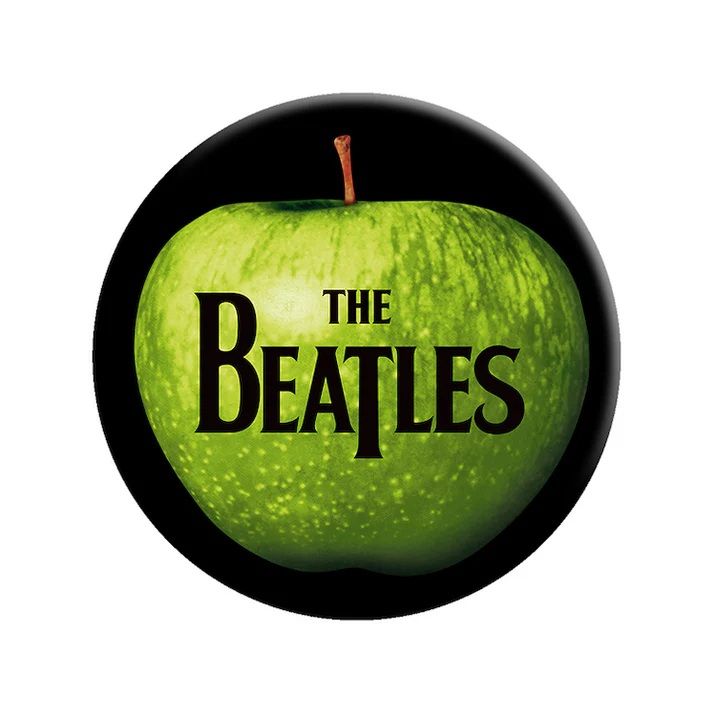 The Beatles Apple Records LARGE Round Magnet