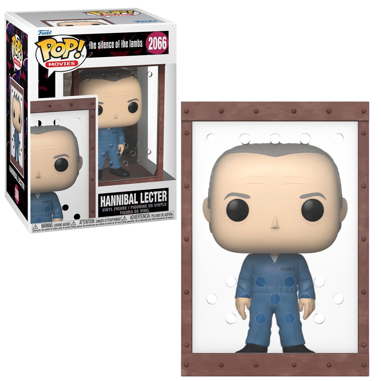 Silence of the Lambs Hannibal Lechter 4 1/2"H POP! Movies Vinyl Figure #2066