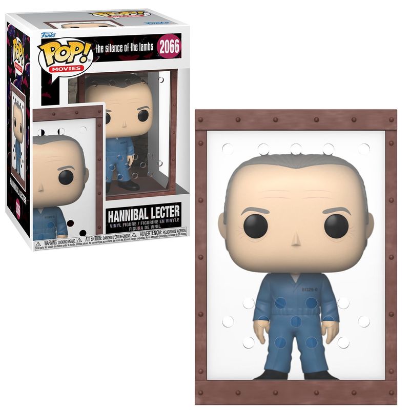 Silence of the Lambs Hannibal Lechter 4 1/2"H POP! Movies Vinyl Figure #2066