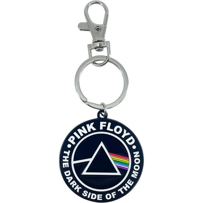 Pink Floyd Dark Side of the Moon Enameled Metal Keychain
