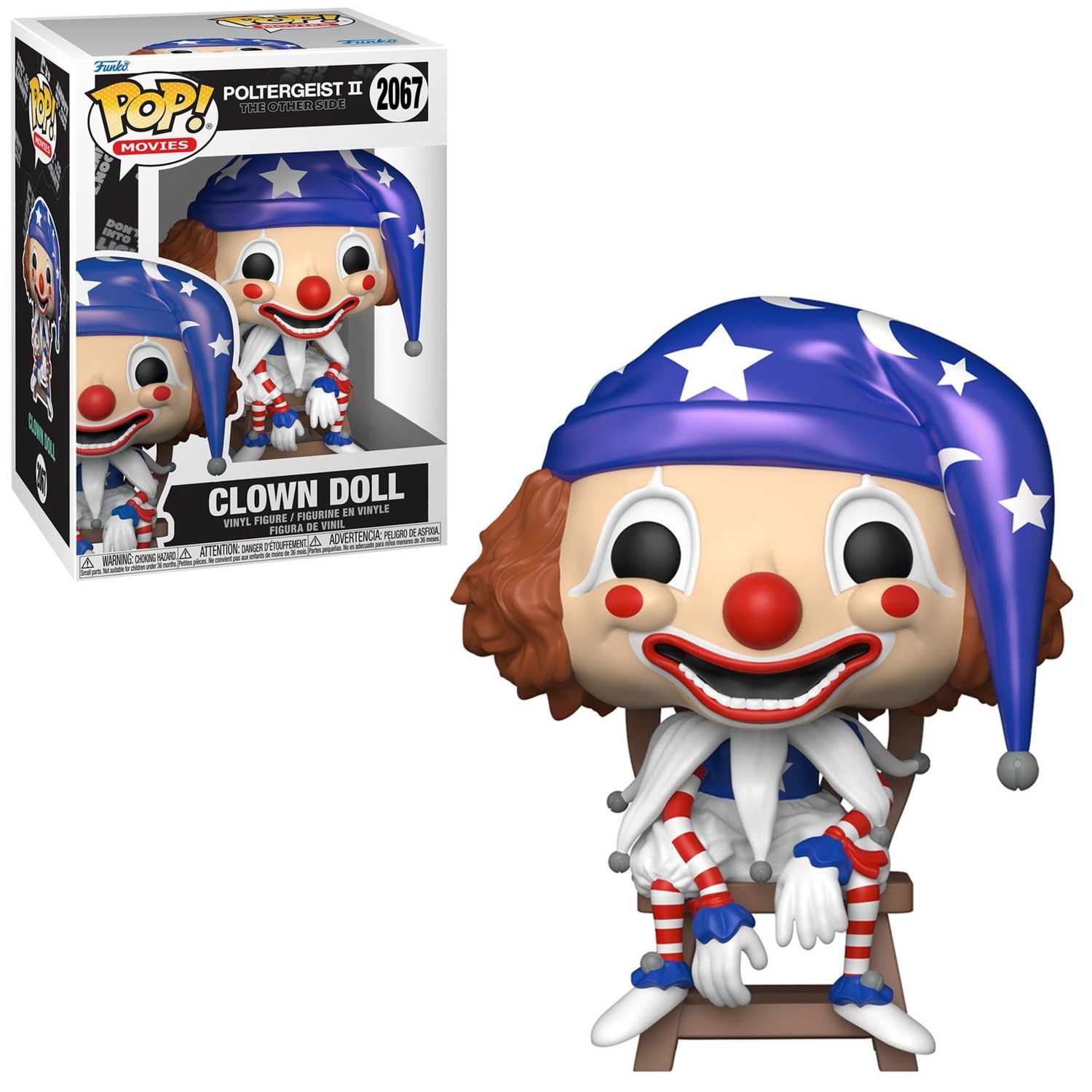 Poltergeist II Clown Doll 4 1/2"H POP! Movies Vinyl Figure #2067