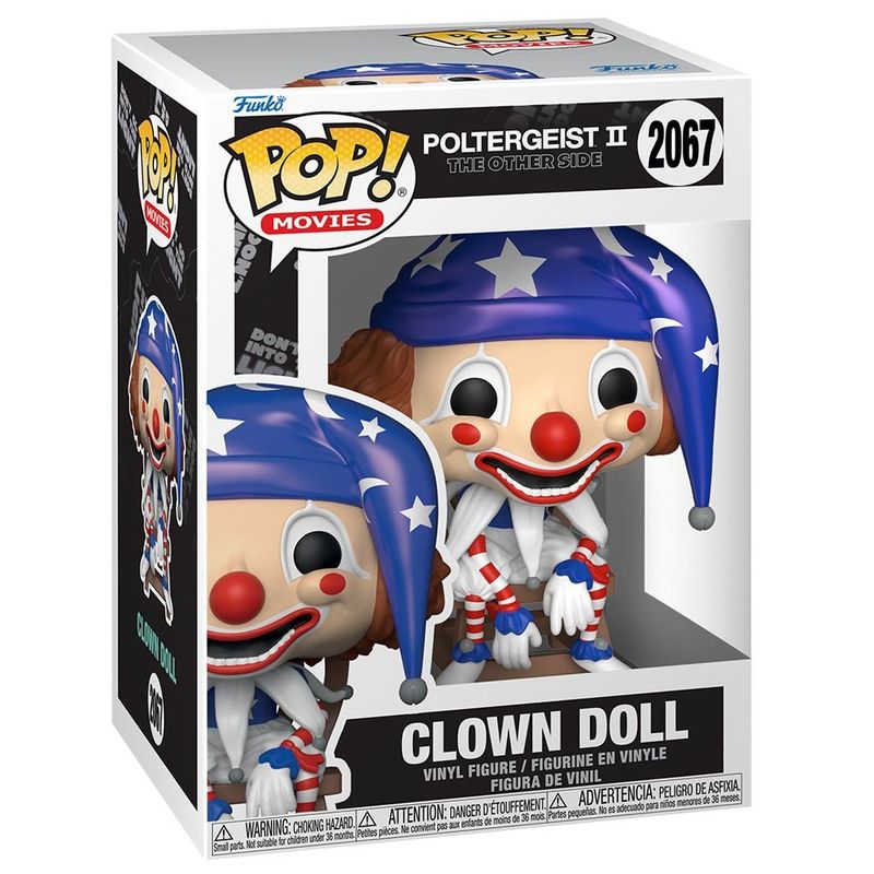 Poltergeist II Clown Doll 4 1/2"H POP! Movies Vinyl Figure #2067