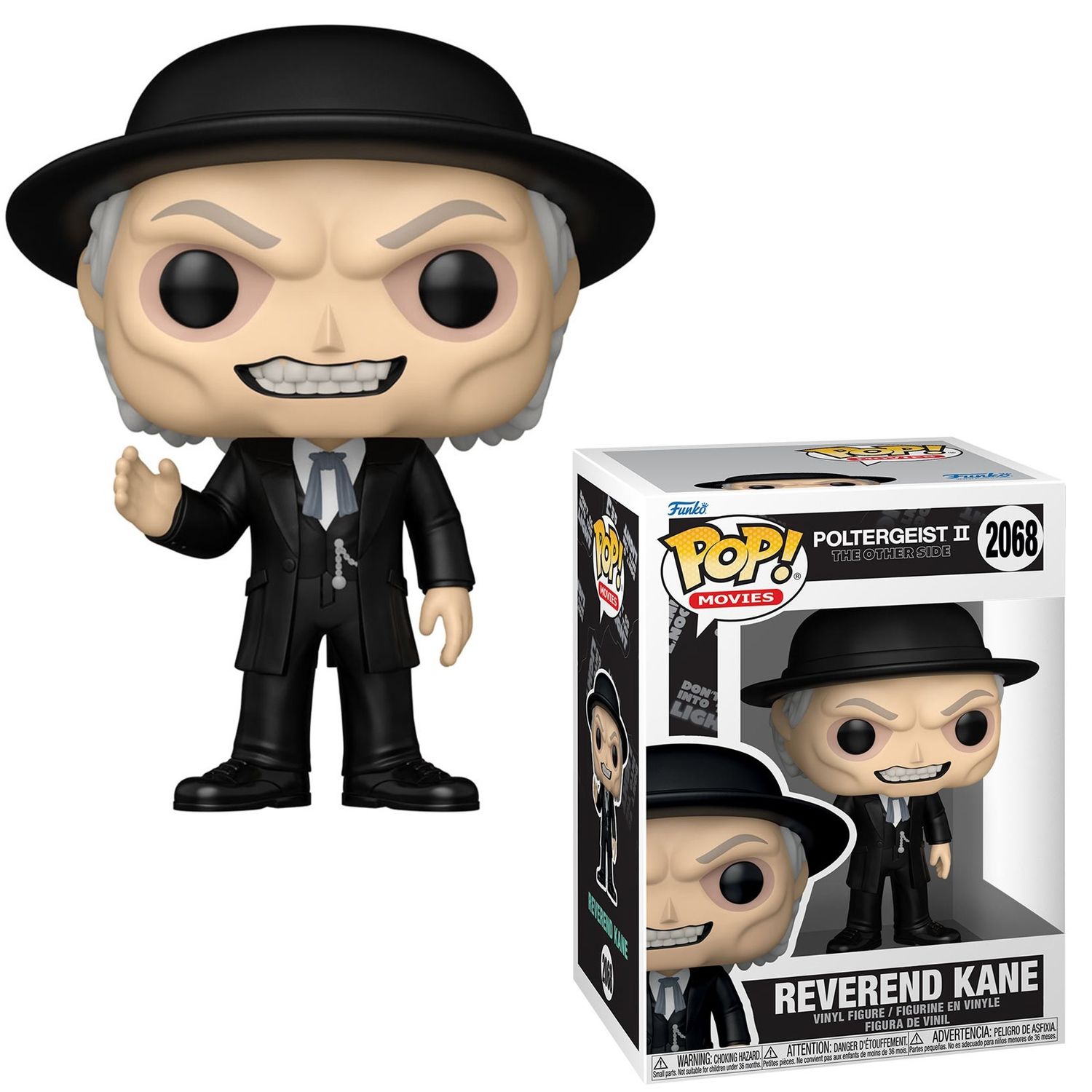 Poltergeist II Reverend Kane 4"H POP! Movies Vinyl Figure #2068