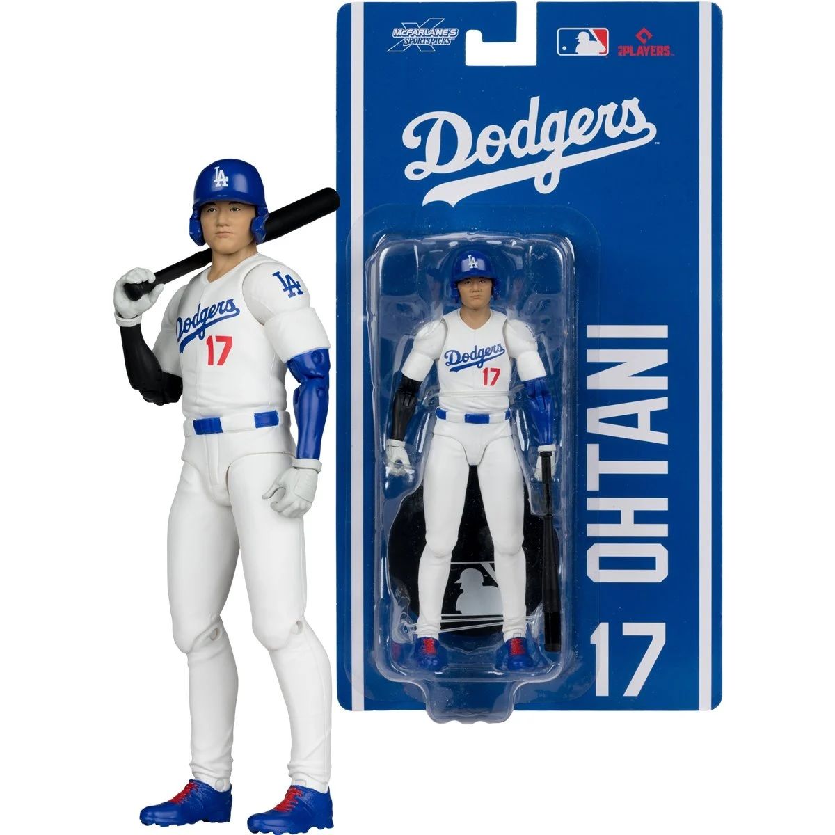 MLB Shohei Ohtani L.A. Dodgers 6"H Action Figure SportsPicks Wave 1 by McFarlane